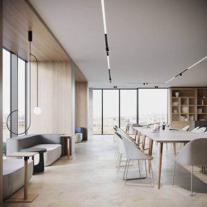 Minimalist approach of office space