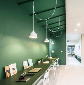 Green Office interior